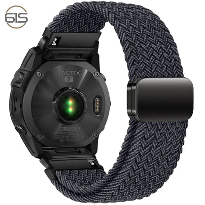 Magnetic Buckle Nylon Band For Garmin