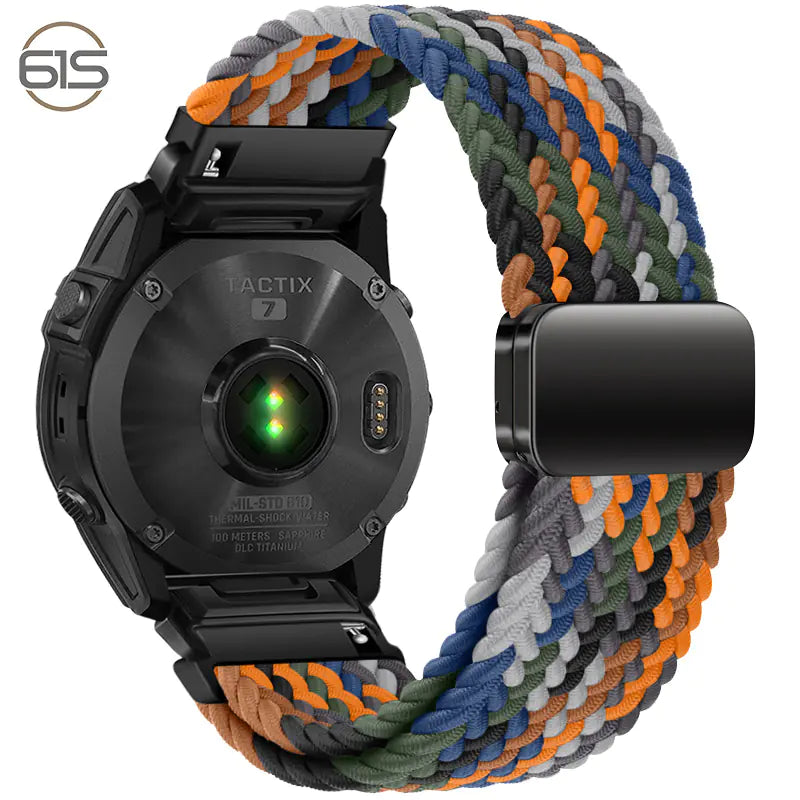 Magnetic Buckle Nylon Band For Garmin