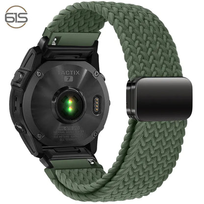 Magnetic Buckle Nylon Band For Garmin